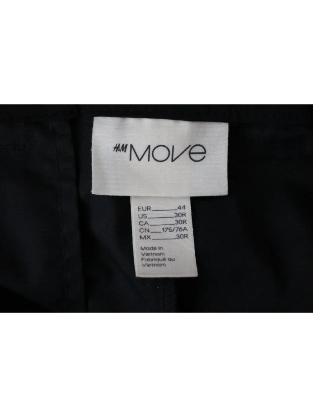 H&M Mens 30 x 29 Move Lightweight Belted Gorpcore Cargo Pants A1758